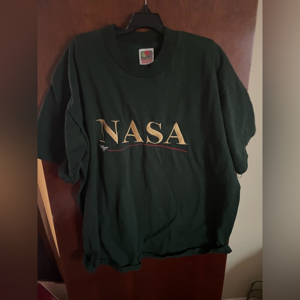 nasa green shirt